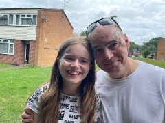 VP Adrian Symons and Daughter